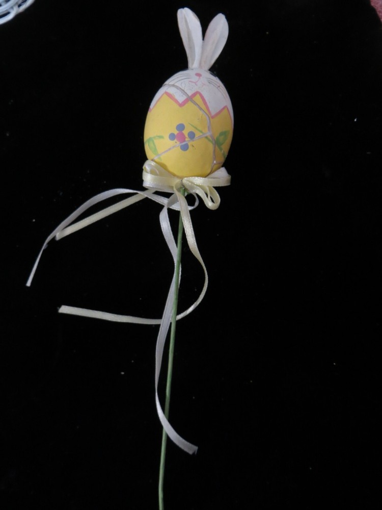 White Wicker Easter Basket