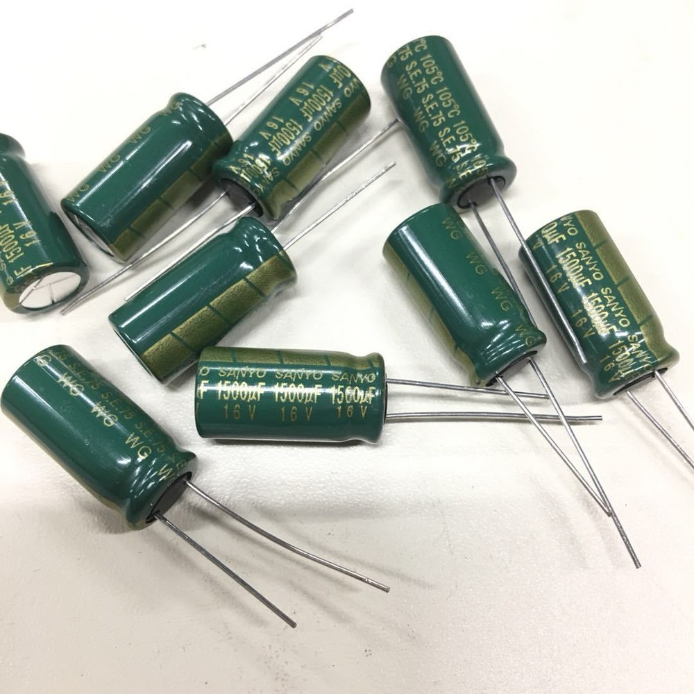 Sanyo Capacitor 1500uF 16V Xbox 360 QTY10