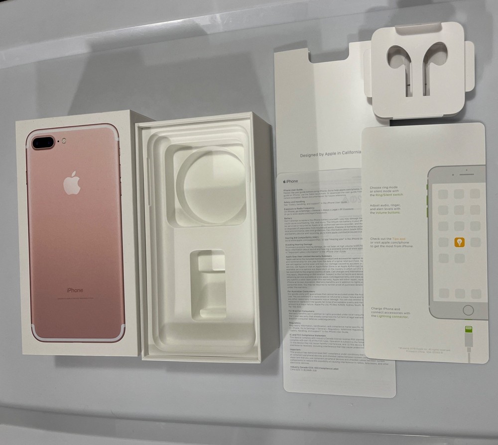 iPhone 7 Plus Rose Gold 32GB- Empty Box Only