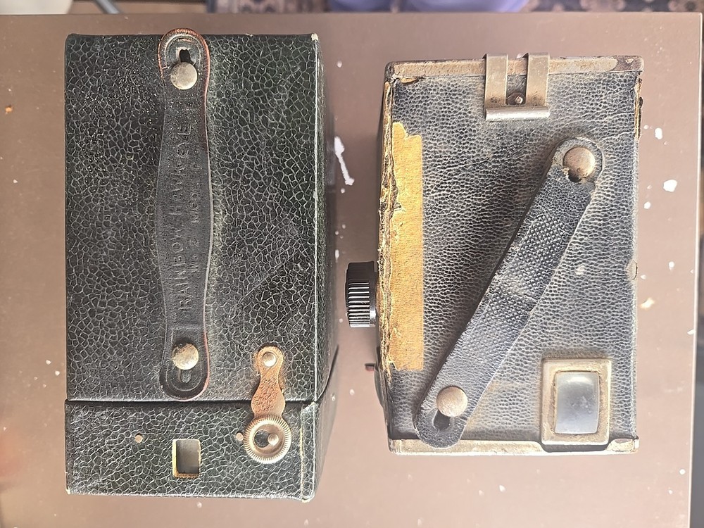 2 very old vintage cameras