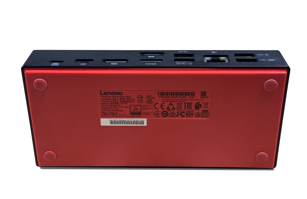 Lenovo ThinkPad USB-C Docking Station Gen 2 - LDC-G2 40AS