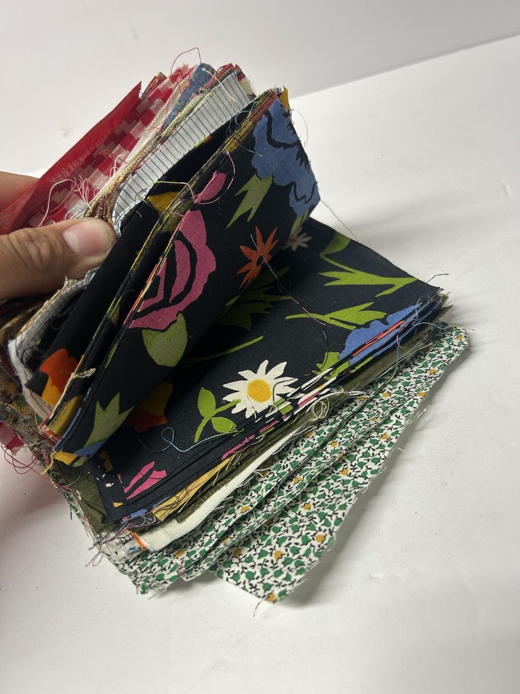 Vintage Cut Sheets 4 By 6 Cloth Sheets For Art Work