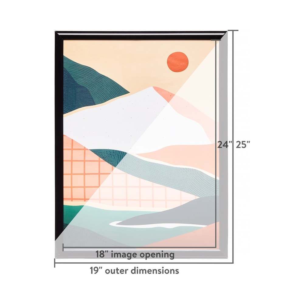 Mainstays 18x24 Thin Flat White Poster Frame