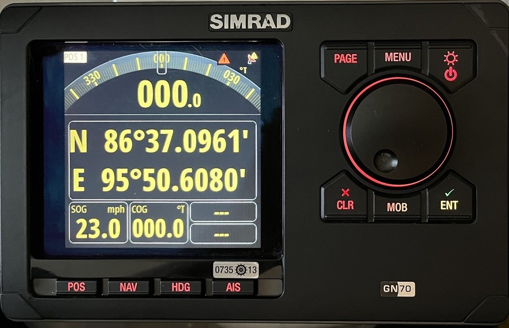SIMRAD GN70 Navigation System