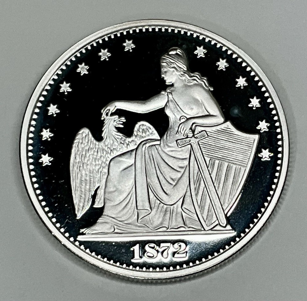 (2014)-1872 Amazonian Proof, Minted by Grove Mint