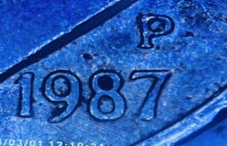 1987 P FB FT Rosevelt Dime DDO Scarce Error
