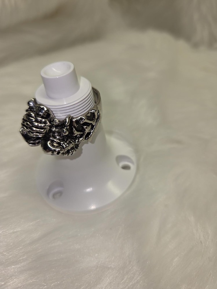 Silver Skull Ring