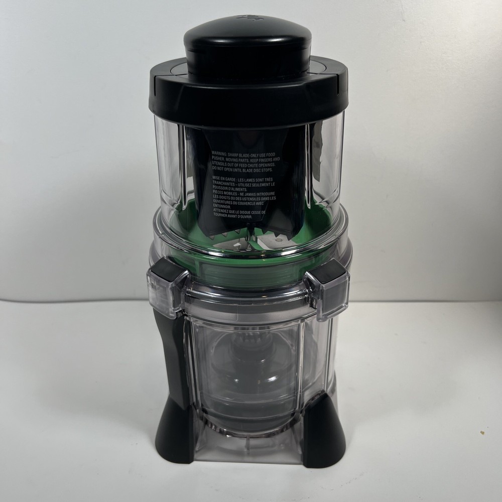 Ninja Precision Spiralizer Bowl Attachment with 1 Blade (Green)