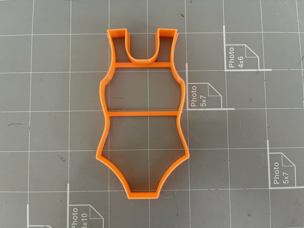 One Piece Bikini cookie cutter