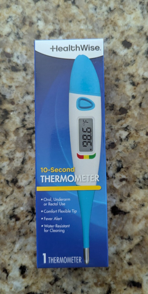 HealthWise 10-Second Digital Thermometer