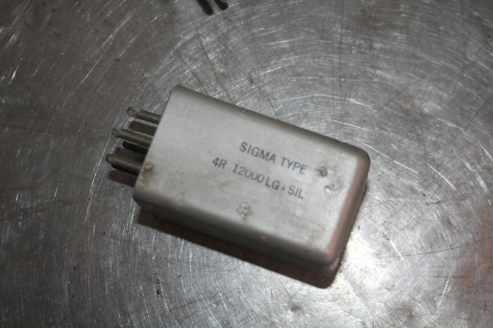 Sigma type 4R 12000LG SIL relay