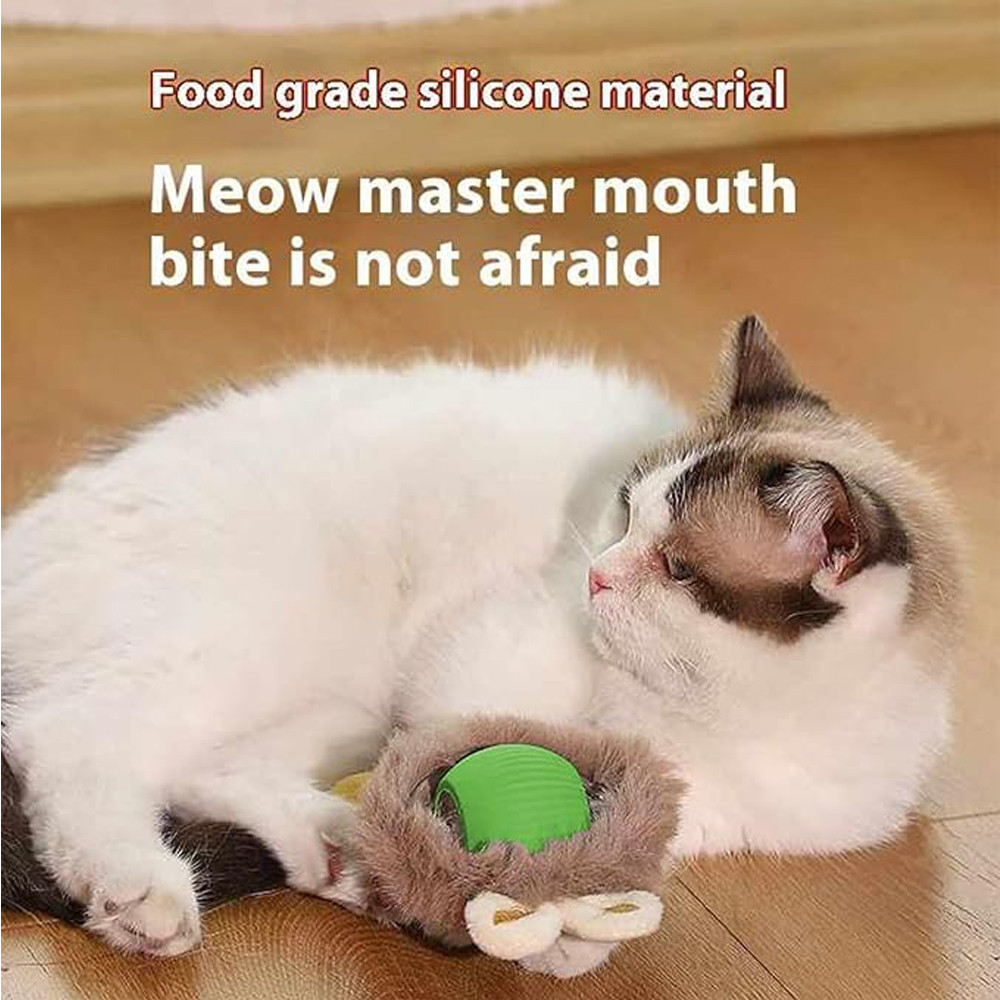 Interactive Rolling Cat Ball