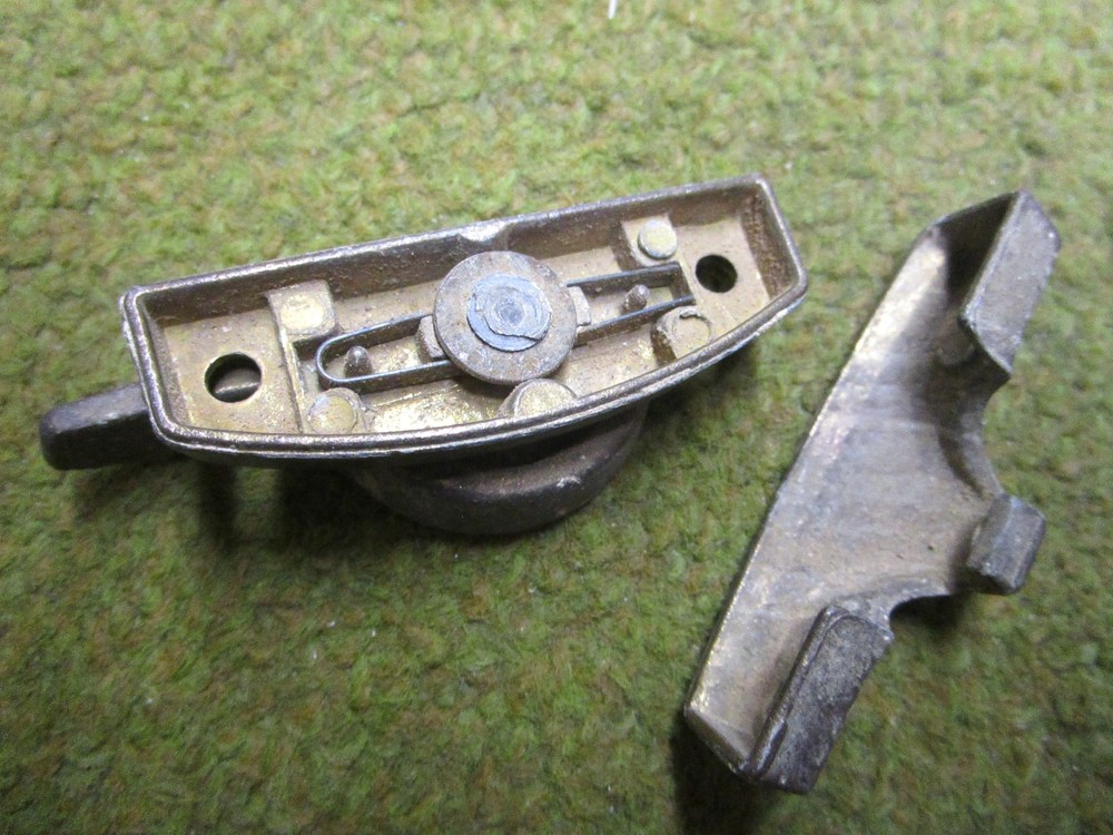 2 - Solid Brass Antique Window Sash Locks and Latches