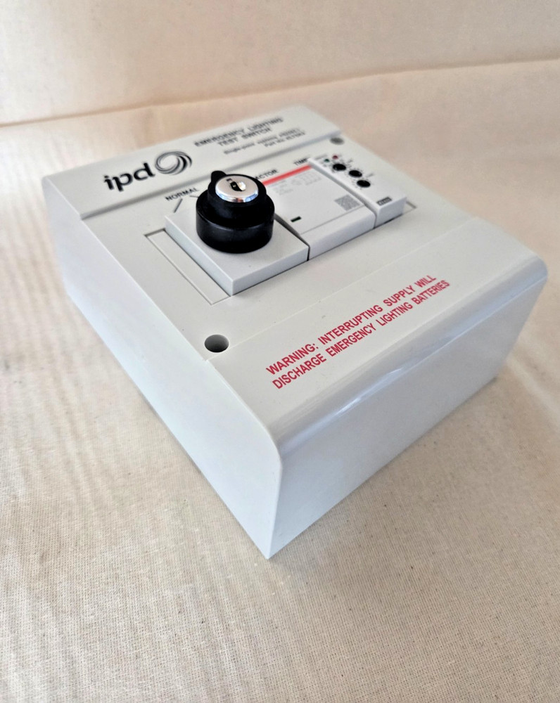 IPD Emergency Lightning Test Switch ELTSK4 25A 240 VAC