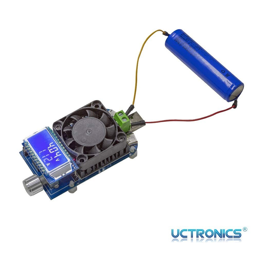 Electronic USB Load Tester, Adjustable Discharge Resistor Module 35W, Test an...