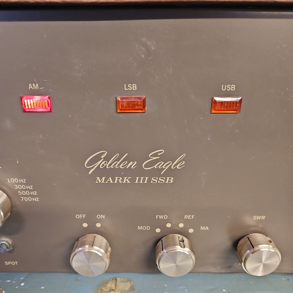 Browning Golden Eagle Mark 3 III Transceiver POWERS UP NOT TESTED (READ)