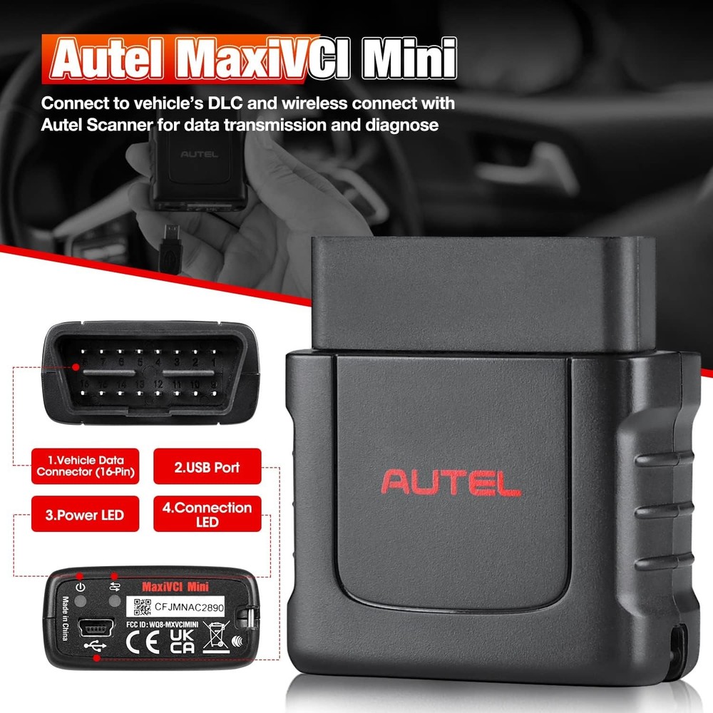 Autel MaxiSYS VCI100 / MaxiVCI Mini VCI Car Communication Interface