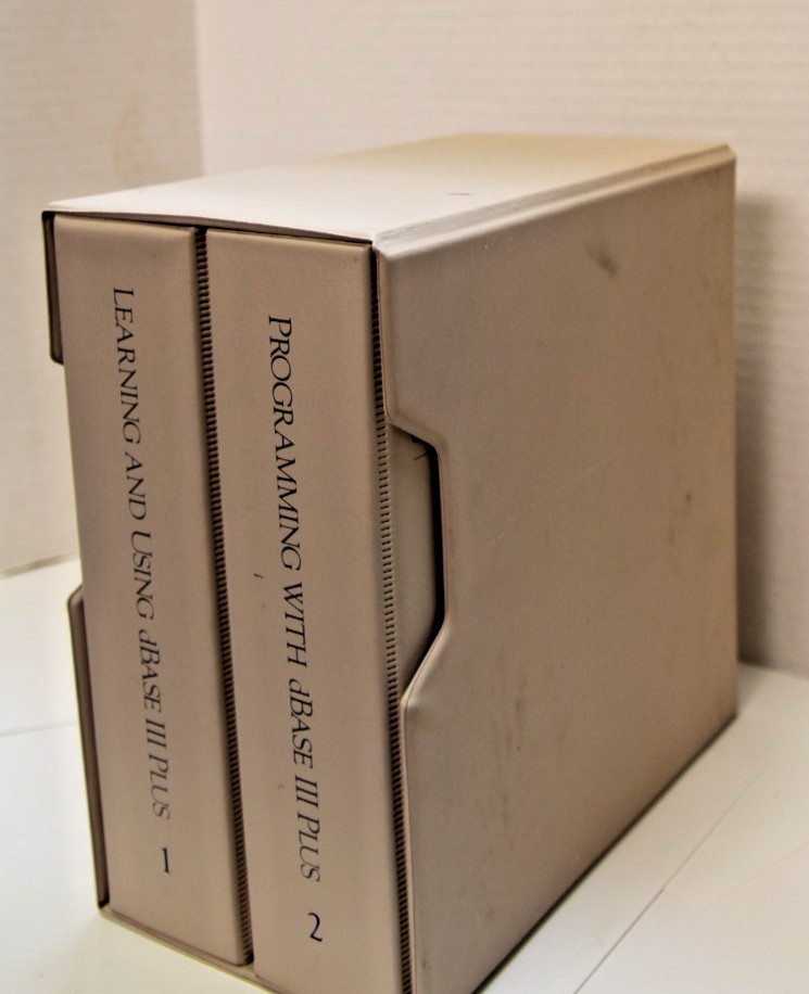 Ashton-Tate DBase III Plus Vintage DOS Software