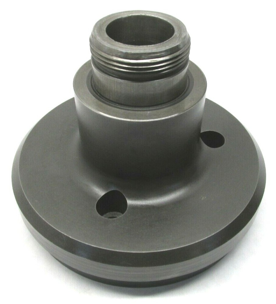 5C COLLET CHUCK CNC LATHE PULLBACK THREADED NOSEPIECE w/ 150mm MOUNT