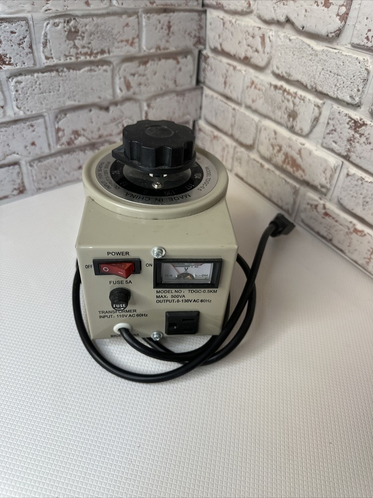 Machine TDGC – 0.5KM 500VA Variable Output AC Converter With Transformer