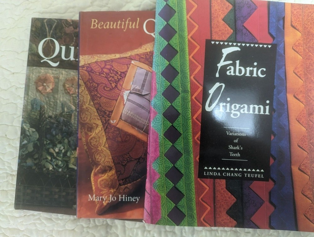fabric origami books quilting techniques patterns