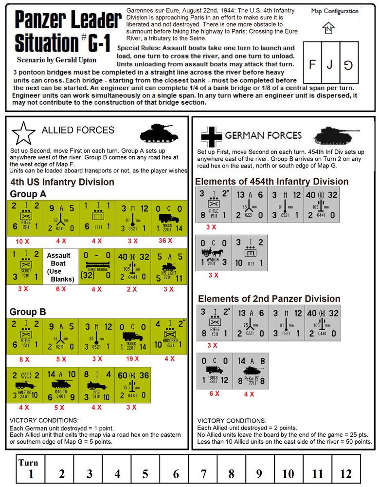 Panzer Leader ('74) Map J