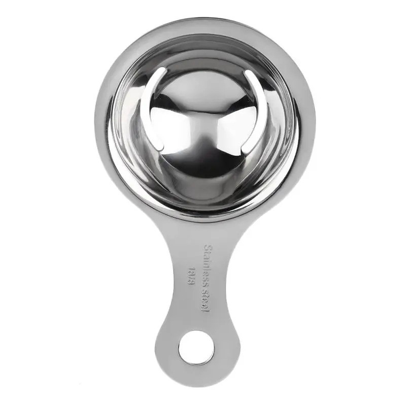 Stainless Steel Egg Separator Yolk White Divider Filter Kitchen Baking Tool