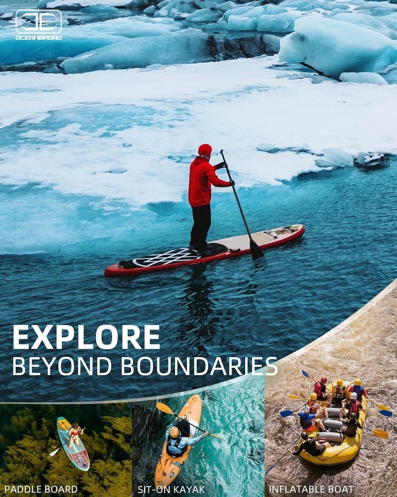 Innovative Adjustable SUP Paddle with Reinforced Blades for Ultimate Control