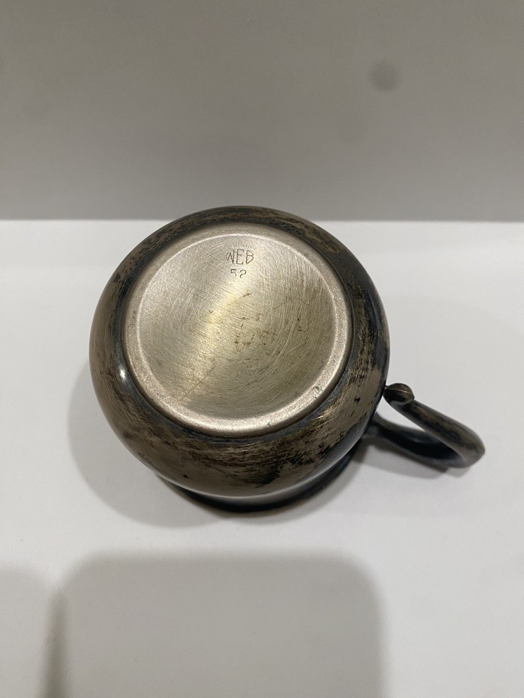 STERLING SILVER Vintage Handled Cup WEB 52_NOT WEIGHTED