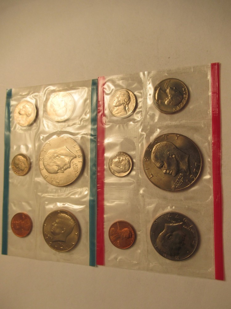 1977 US Mint Uncirculated Set, US Mint Packaging