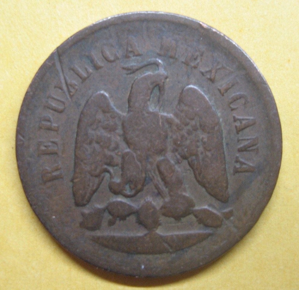 1890 Mo Mexico One Centavo Take a Look