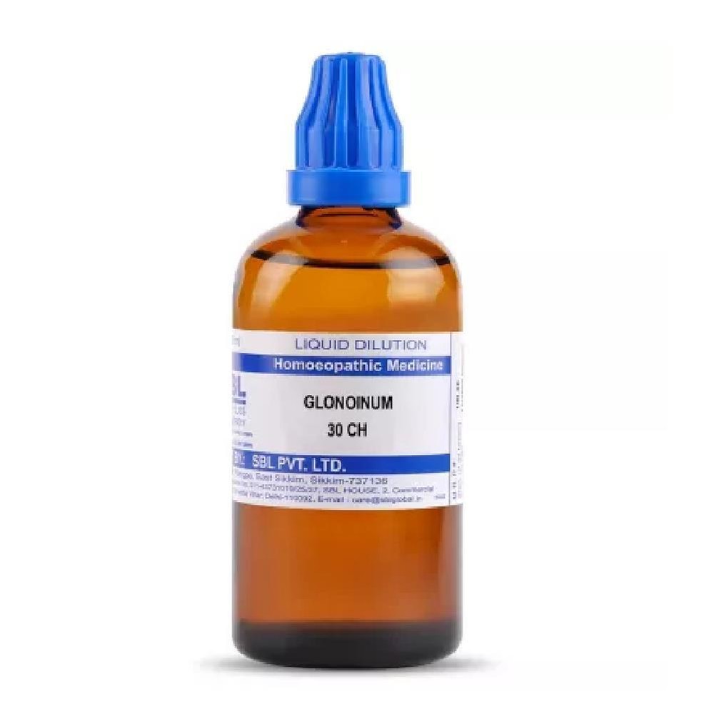 SBL Homeopathic Glonoinum  (30 ML / 100 ML) (Select Potency)