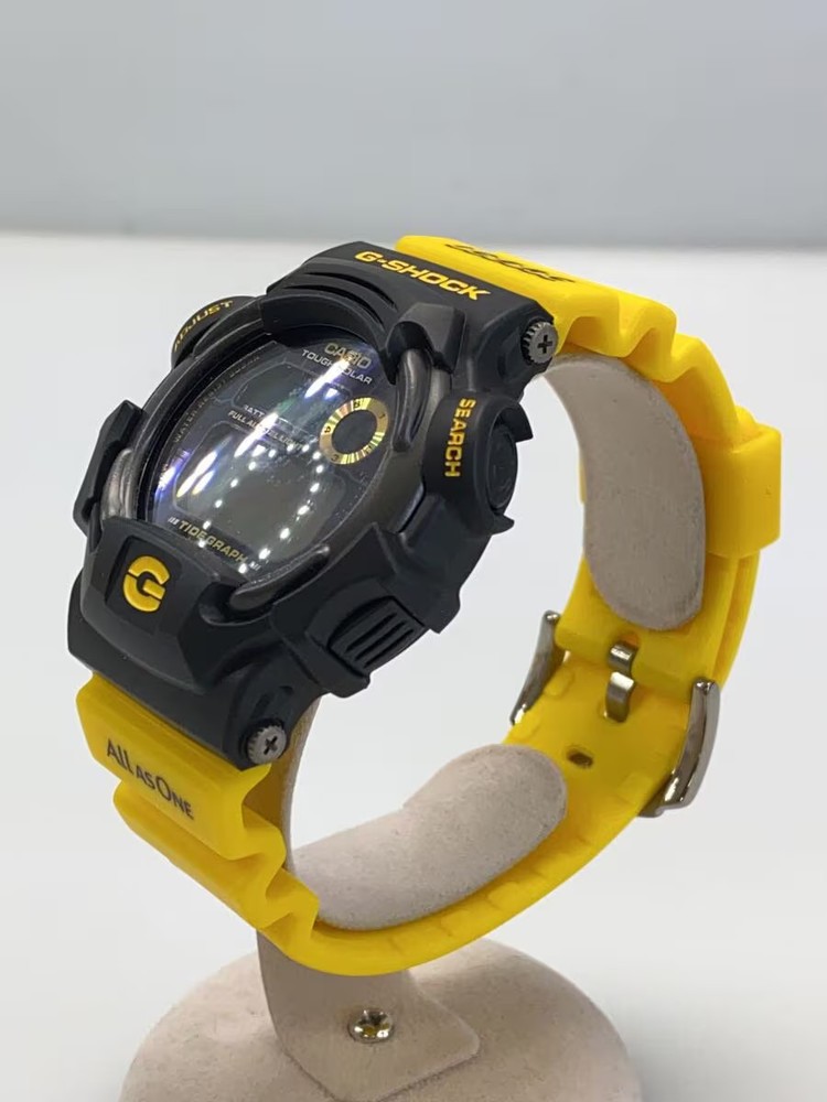 CASIO Solar Watch G SHOCK Digital BLK YLW