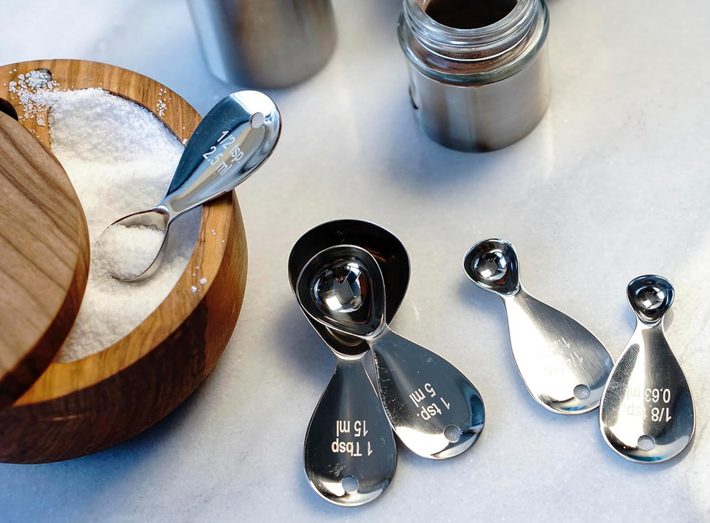 Endurance Kitchen Collection Measuring Tools, Dishwasher Safe, Teardrop, 5 Piece