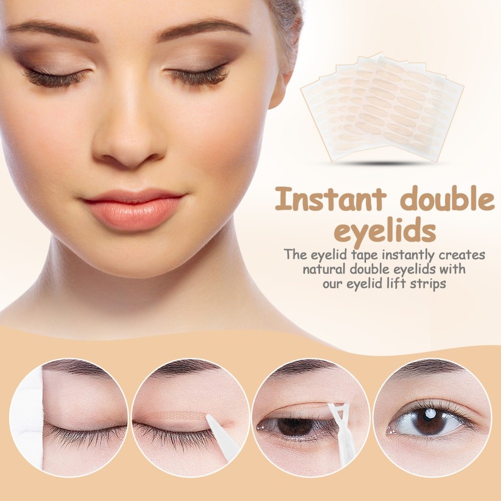 240 Pcs Comfortable Eyelid Double Tape Invisible