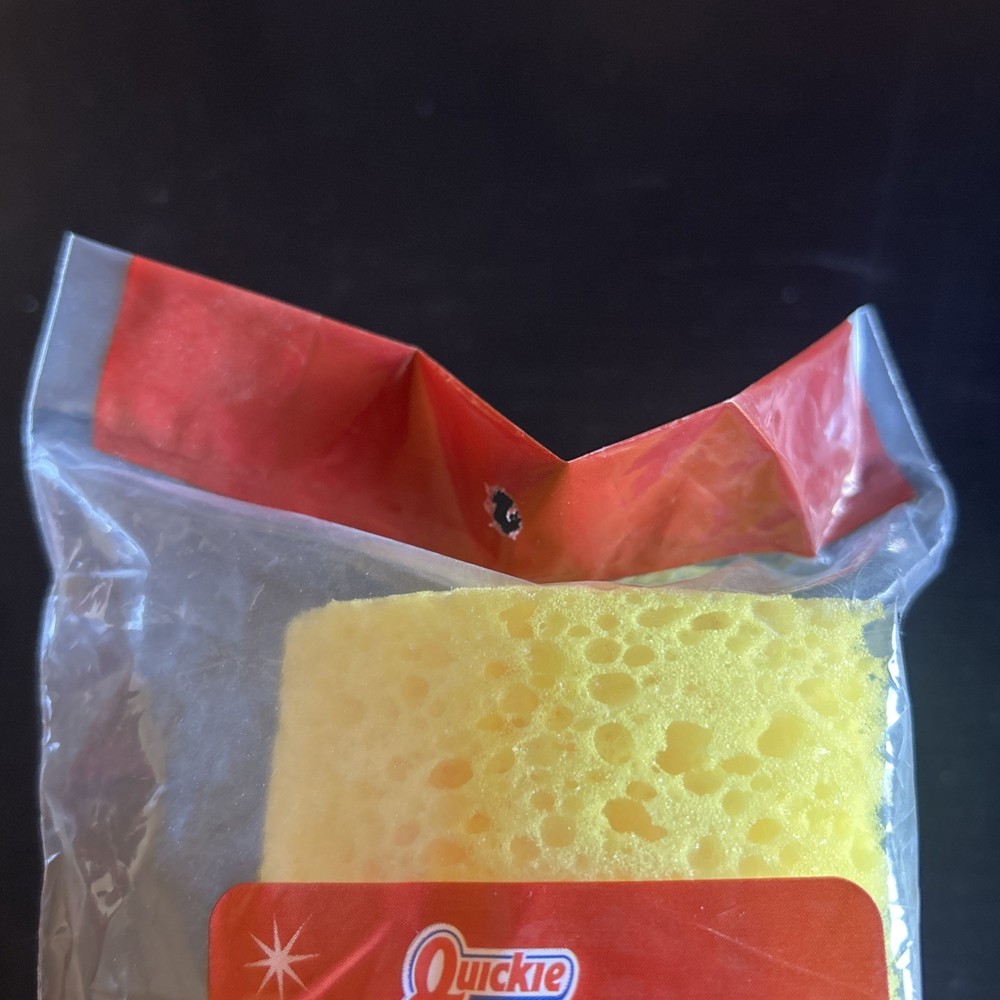 Quickie Clean Results Refill Microban Roller Sponge Mop #058BCRMB