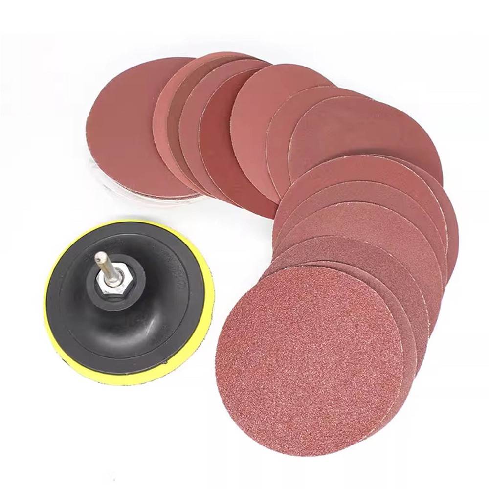 Hook & Loop Sanding Discs 3"-7" Grit 40 - 2000 Abrasive Grinding Sandpaper