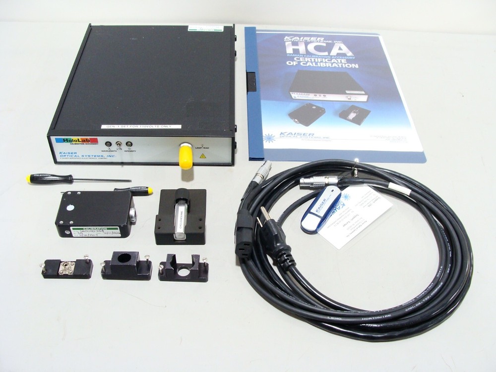 Kaiser / Endress HoloLab RAMAN Spectrometer Microscope Calibration Accessory