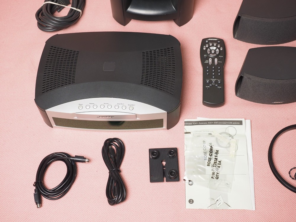 Bose 3·2·1 2.1 Channel Home Entertainment System Graphite Please Read