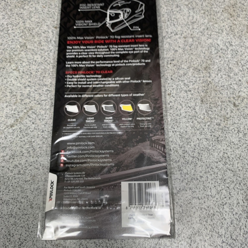 Smk Helmet Pinlock Stellar /titan