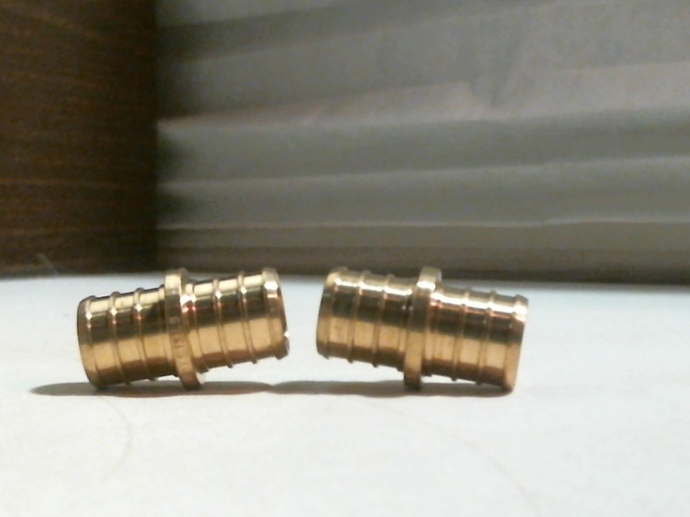 Watts PEX Brass Coupling WP15B-1212 3/4" CF x 3/4" CF, 2 Per Order FREE SHIPPING