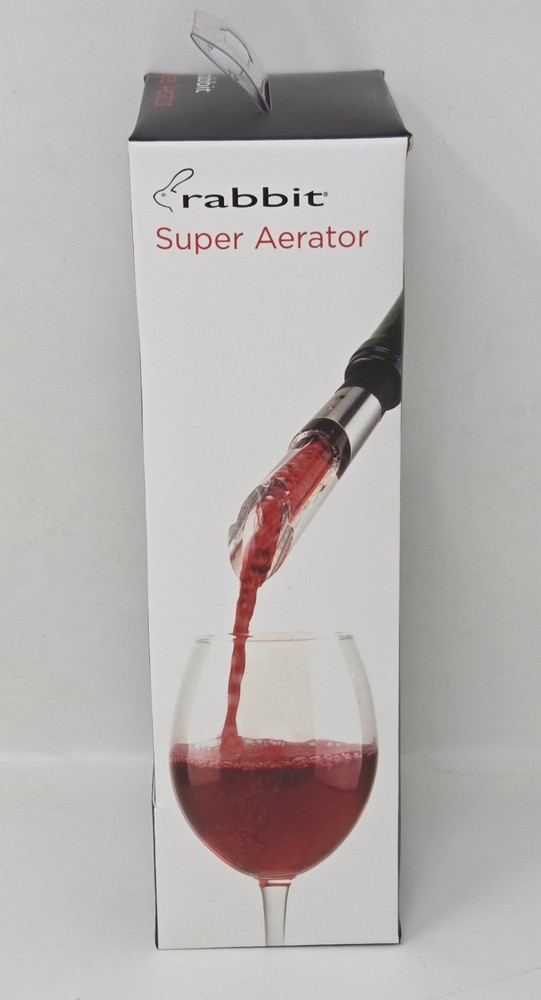 New Black Rabbit Super Wine Aerator and Pourer