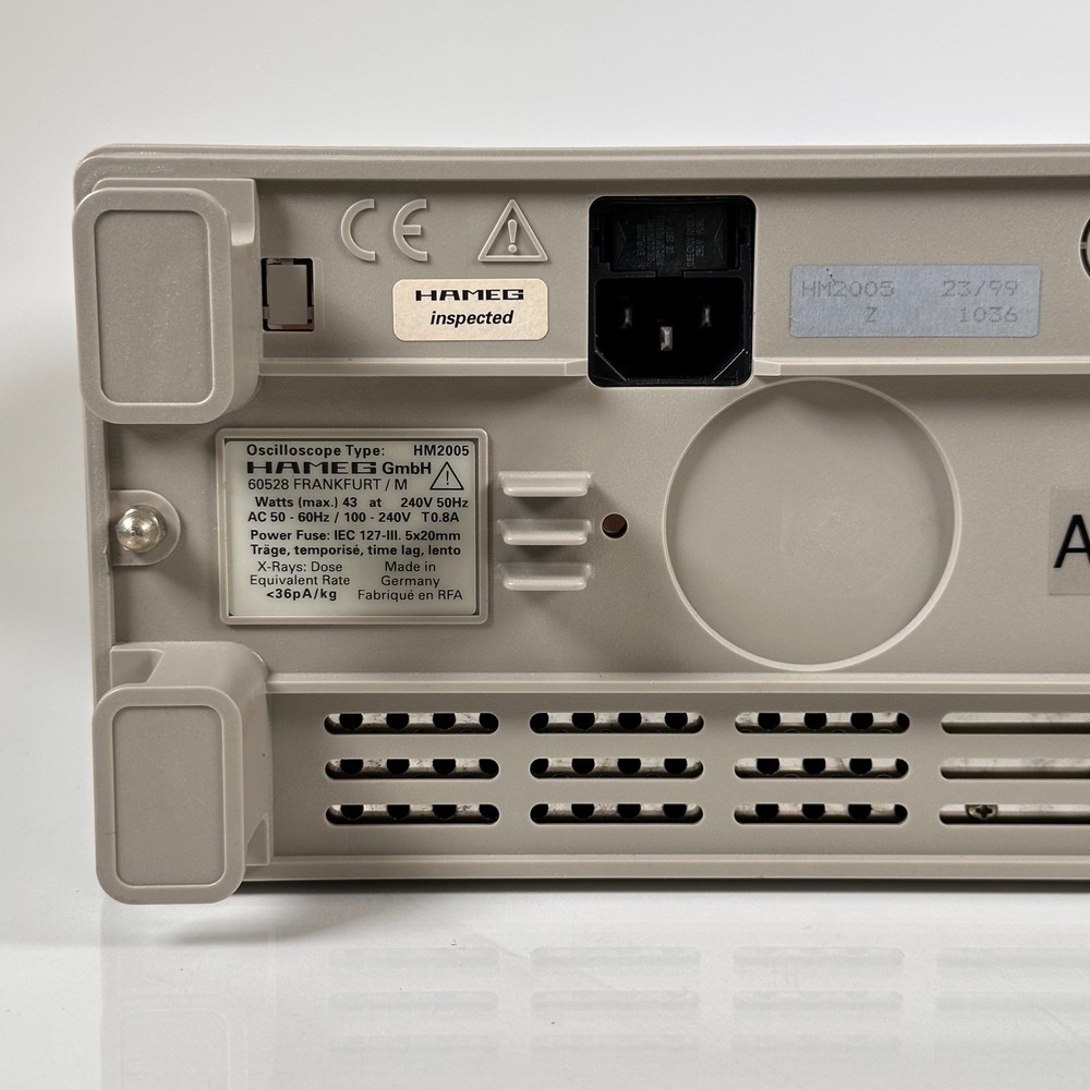 Hameg Instruments Analog Oscilloscope HM 2005 HM2005