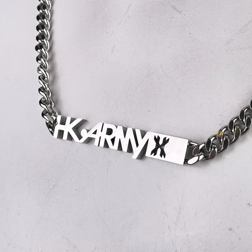NEW HK Army Cuban Link Chain - 7mm Silver