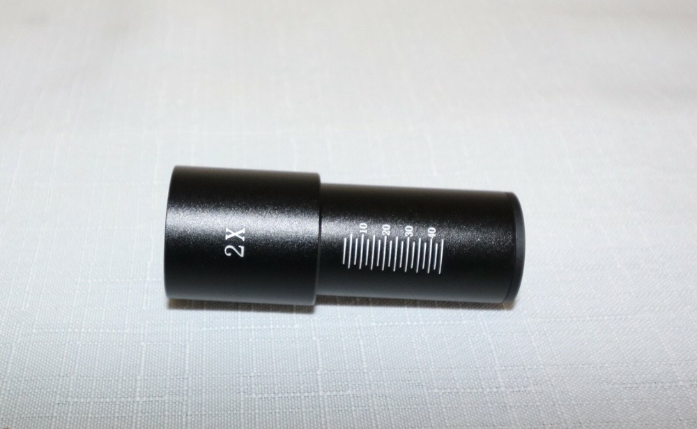 High Quality 2x Barlow Lens for Biological Microscope, Brand New Boxed