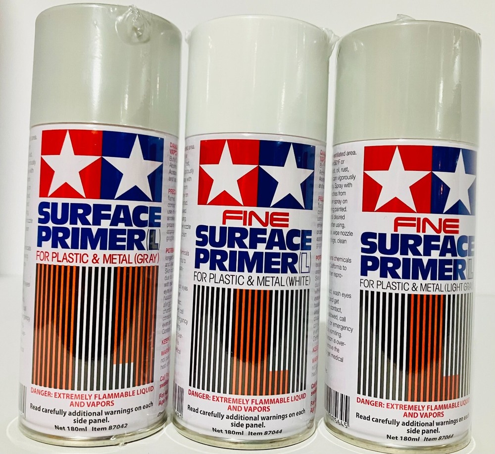 Tamiya Surface Primer L Spray Paint Various Sizes