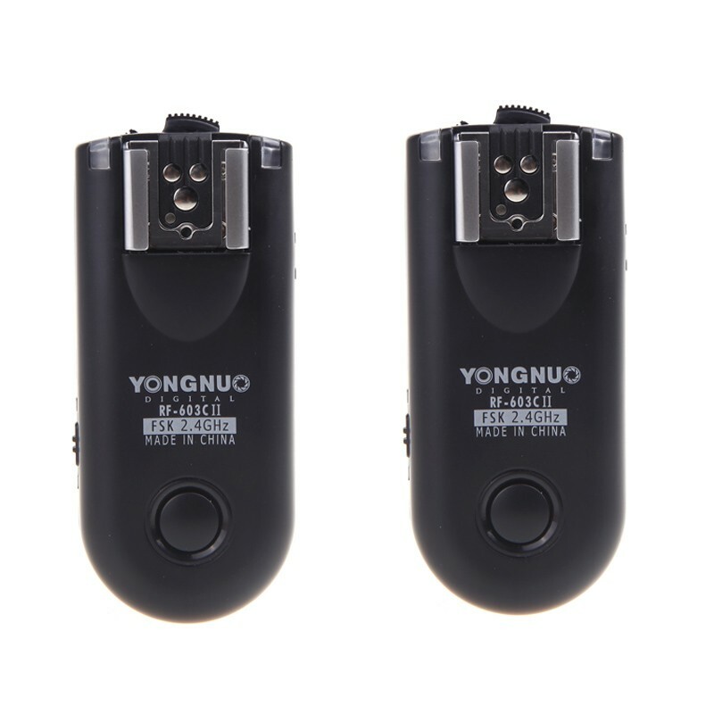 YONGNUO RF-603C II/C3 Wireless Flash Remote System for Canon