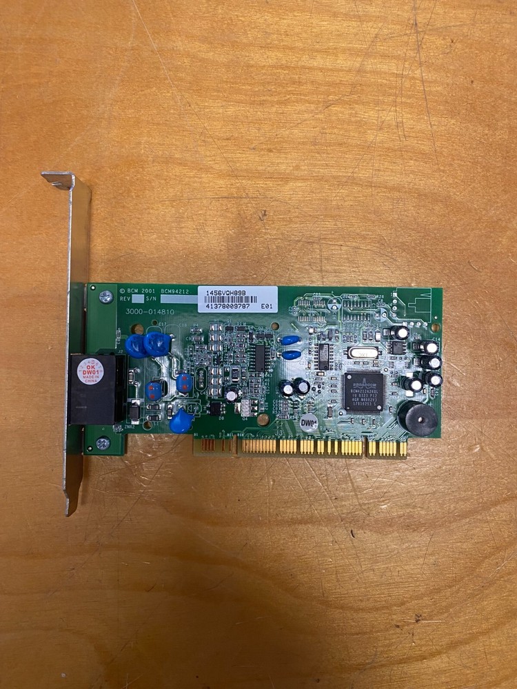 broadcom 3000-014810/ BCM 94212 56K modem pci card