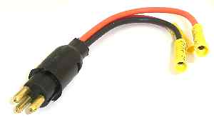 Trolling Motor Plug Male 10 Gauge 3 Wire 24V