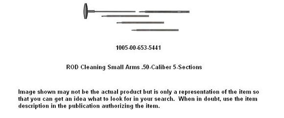 Vintage Cleaning Rod Kit Military